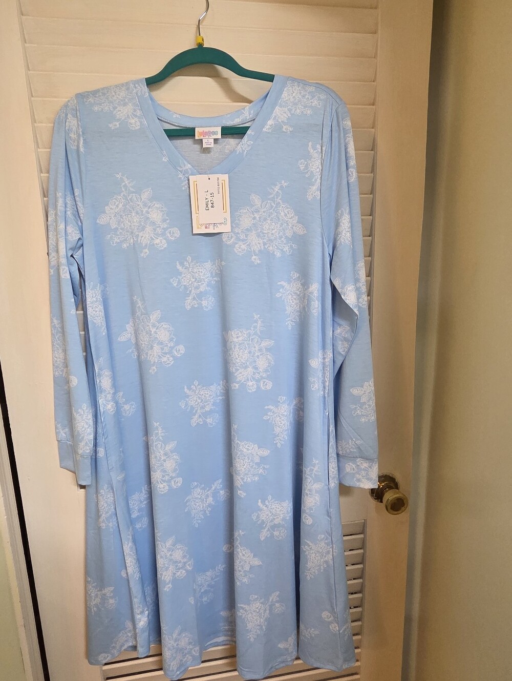 Lularoe Emily Large Swing Dress